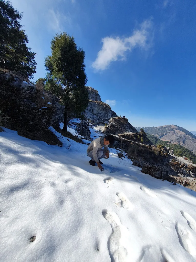 Snow-capped Himalayan peak