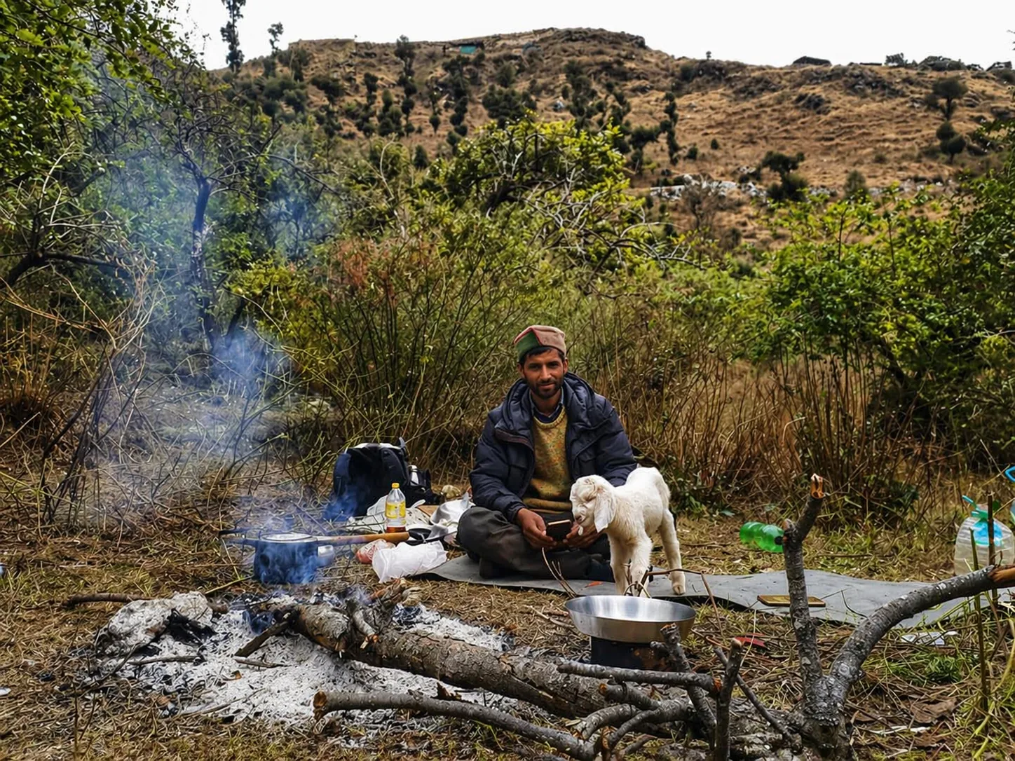 Pudina Khet Nature Reserve forest trail