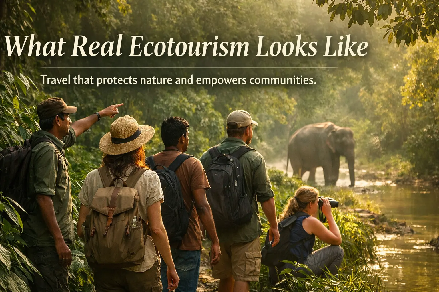 Himalayan ecotourism in Uttarakhand — What Real Ecotourism Looks Like