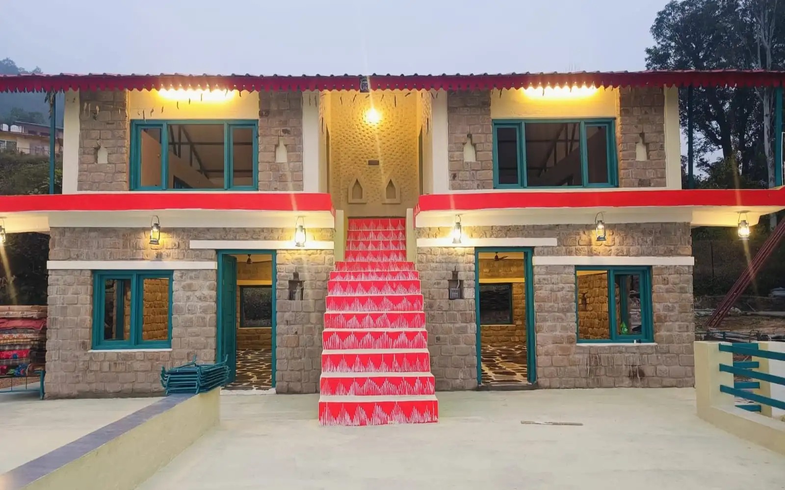 Group booking at Kotadun Birding Retreat — all 6 rooms, exclusive farmstay near Jim Corbett National Park