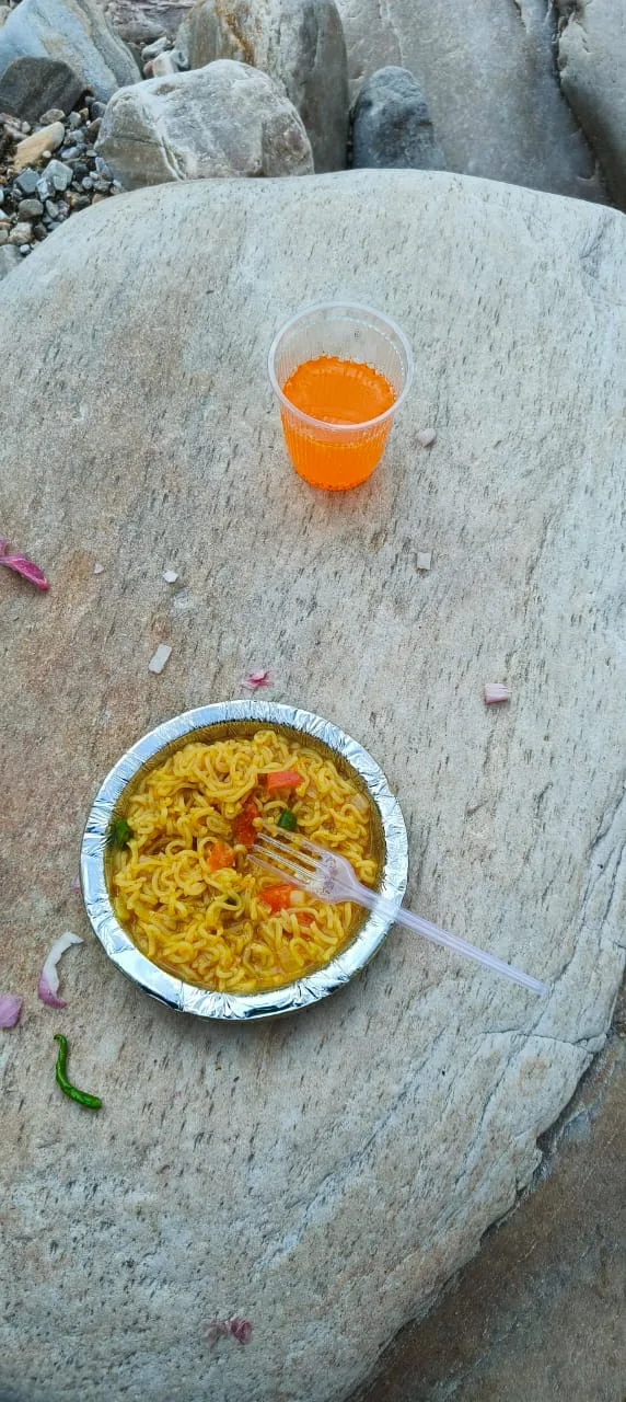Local Kumaoni food at Aa Maa's Homestay, Mukteshwar